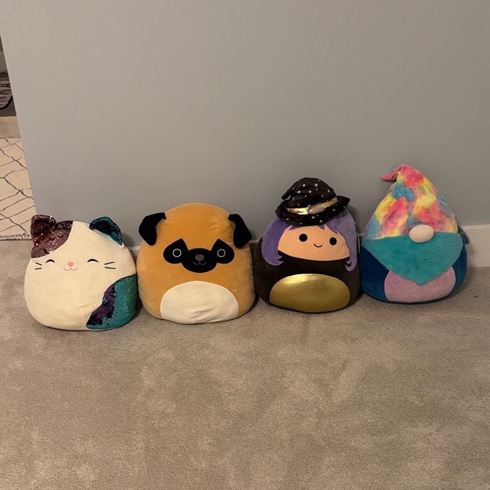 Squishmallows Plush Toy BUNDLE OF 4